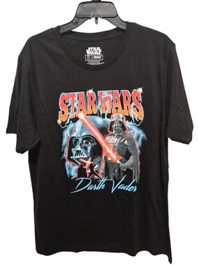 Star Wars Black Tee  Witu Darth Vader Graphic